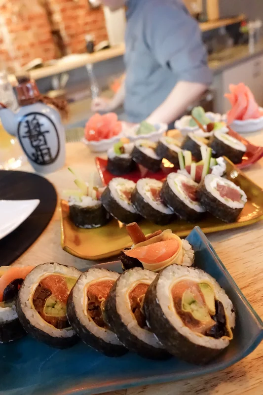 Sushi at So-An Sushi Club