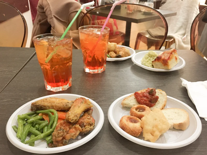 2.9.18. La Logia Delgi Albizi - Also has great apertivo (aka one drink + open buffet) for only 8 euro.