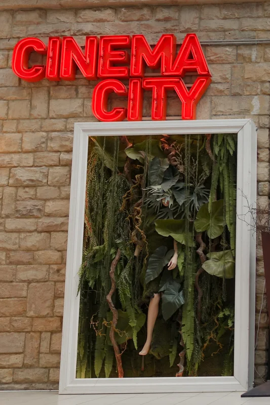 4.13.18. It rained so we saw Ready Player One at Cinema City