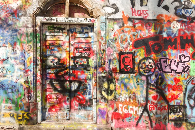 4.14.18. John Lennon Wall