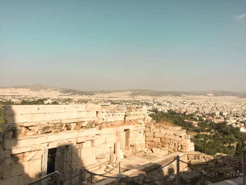 4.20.18. The view from The Acropolis 