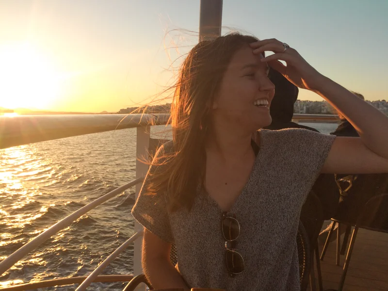 4.21.18. Charlie on the cruise