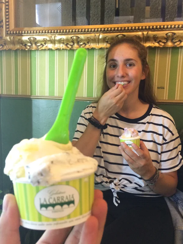 5.3.18. Gelato with Amanda
