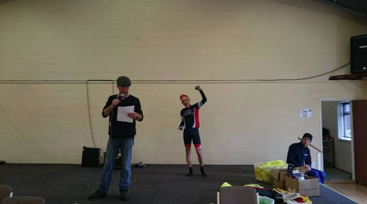 An underwhelming presentation ceremony. This is what glory looks like.