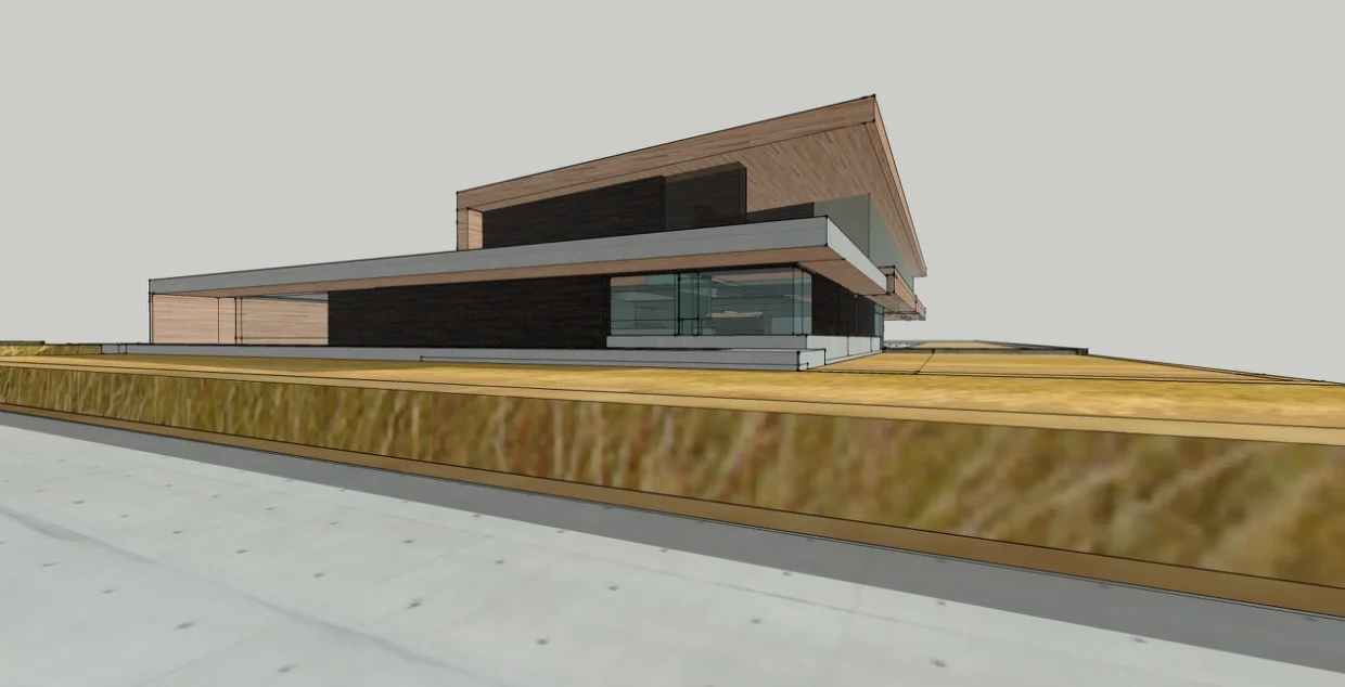  Northwest elevation. 