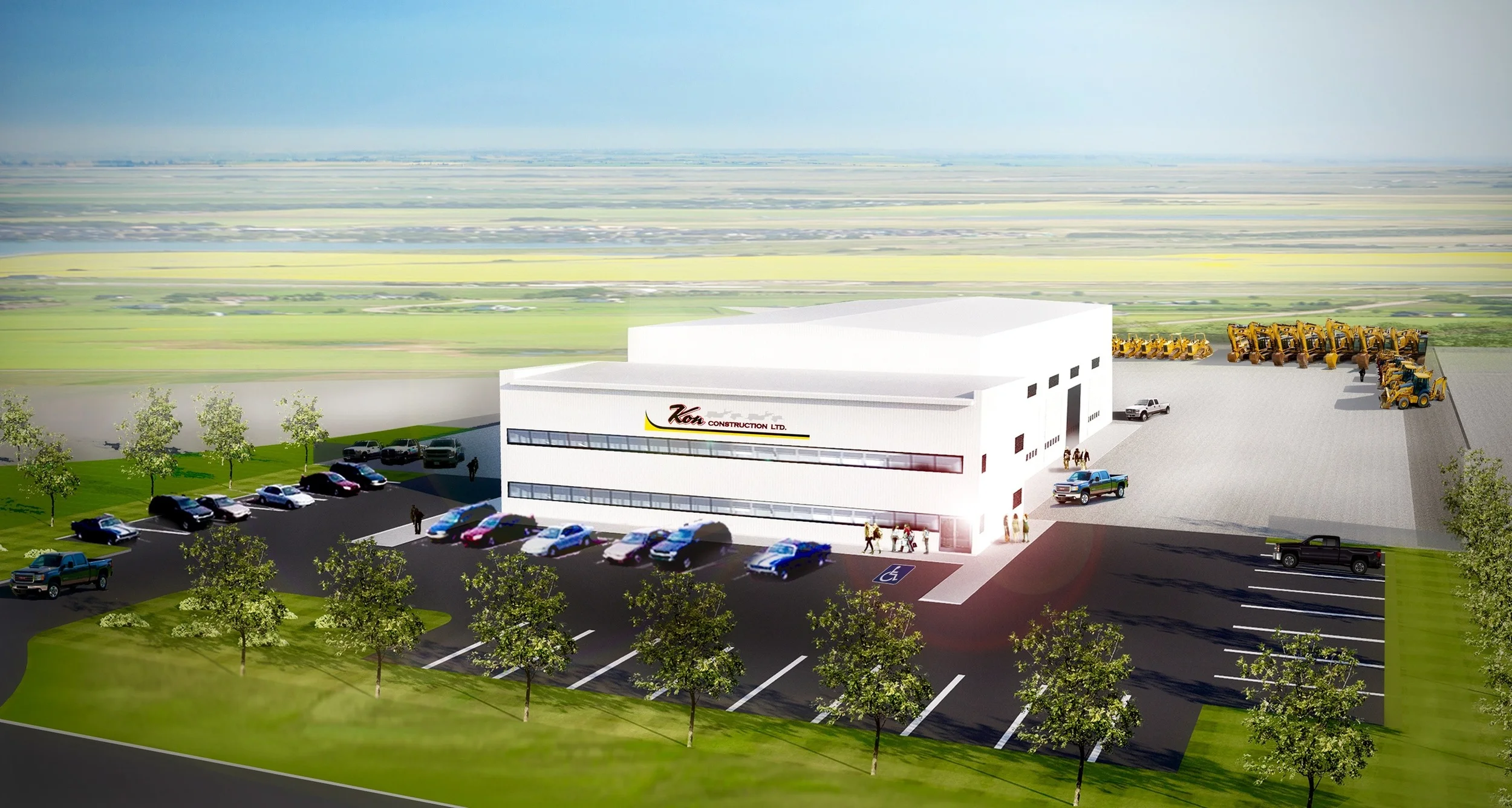 Kon Construction Architectural Visualization