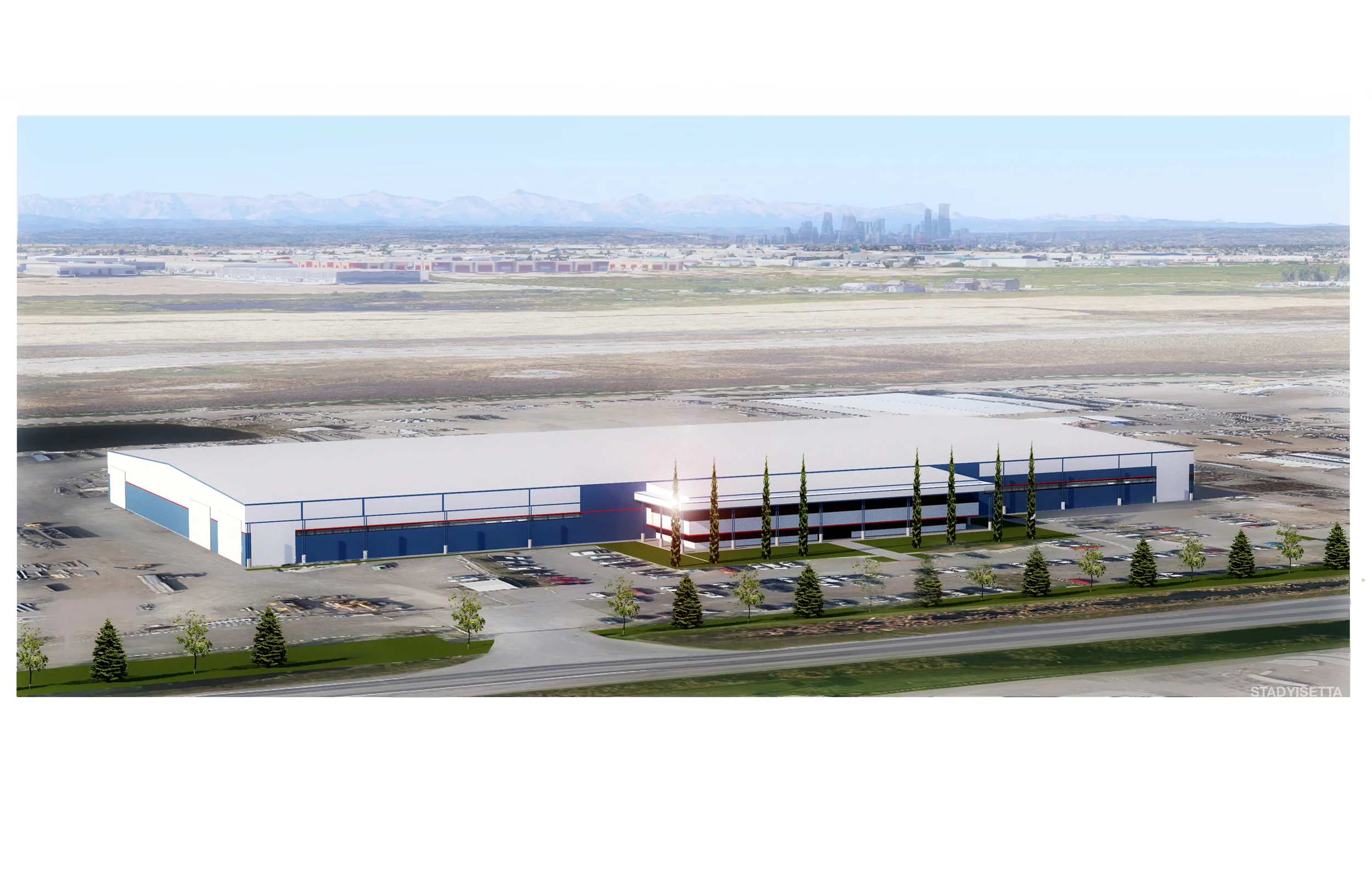 Architectural Rendering Stady Isetta for Emcor