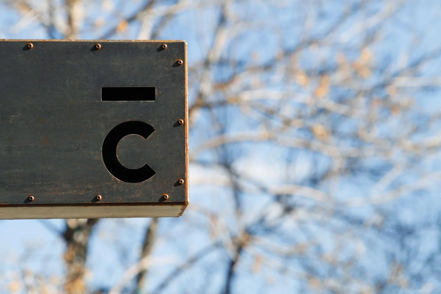  Exterior signage designed by Stady Isetta. 