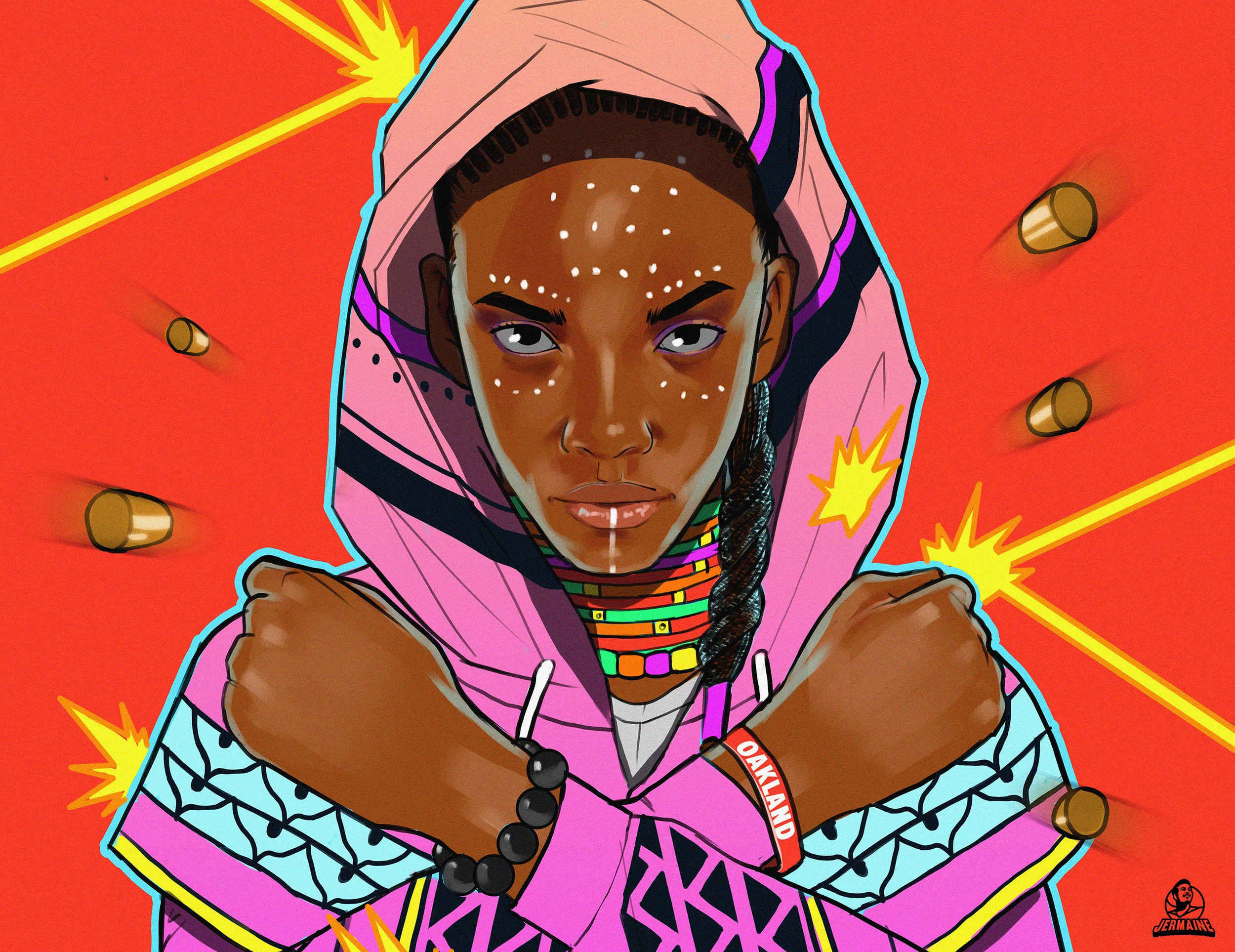 Shuri from Black Panther http://www.jermainedesign.com/