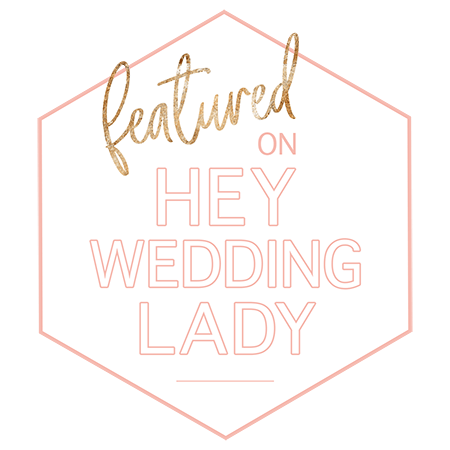 Hey Wedding Lady Blog Feature