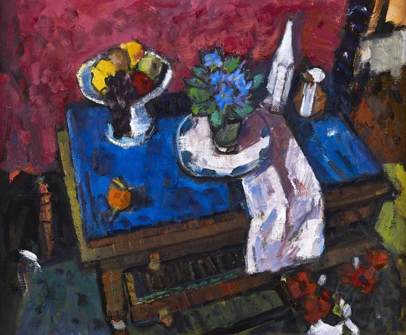 Still Life on a Cutlery Cabinet