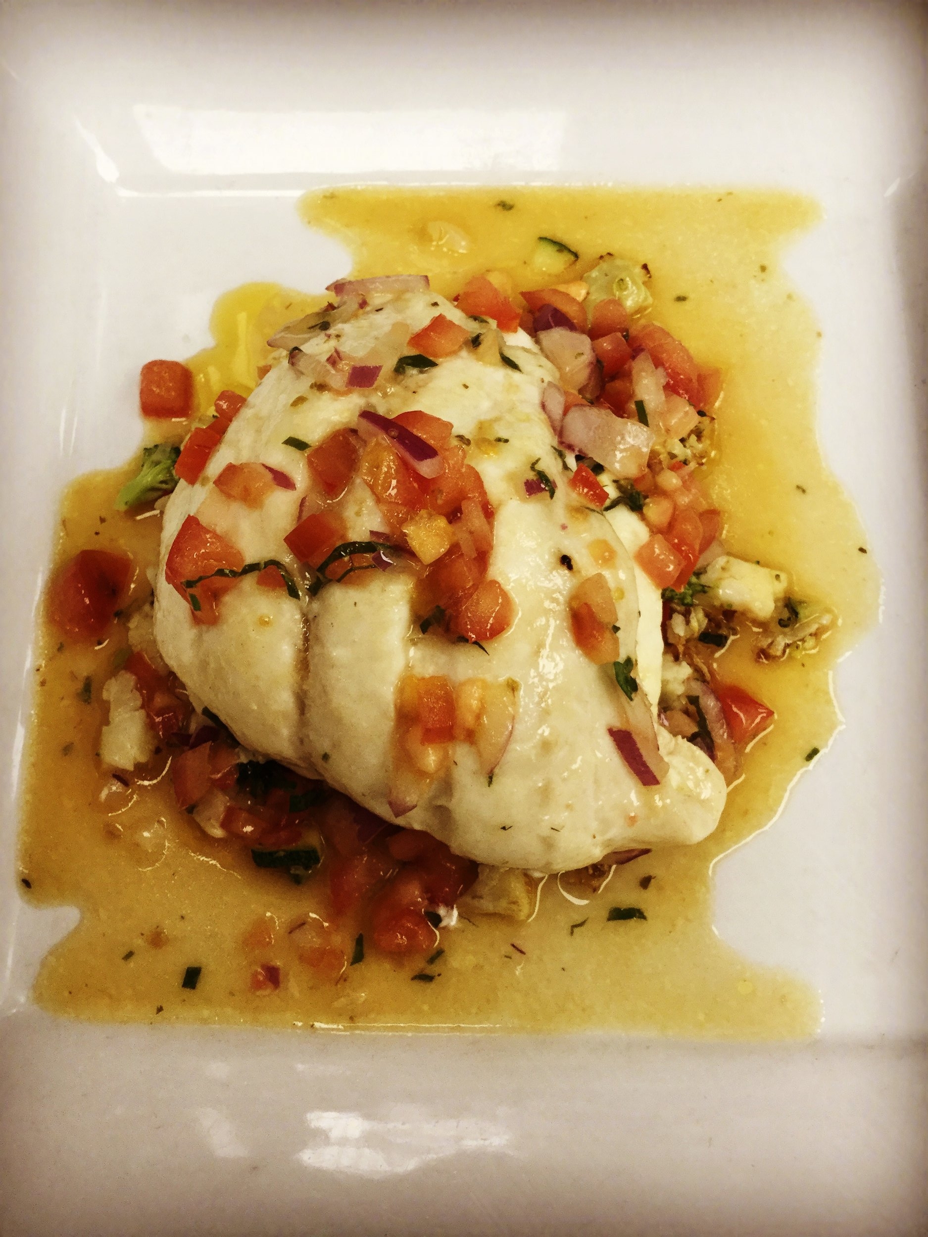 Stuffed Lemon Sole with Batuta Sauce