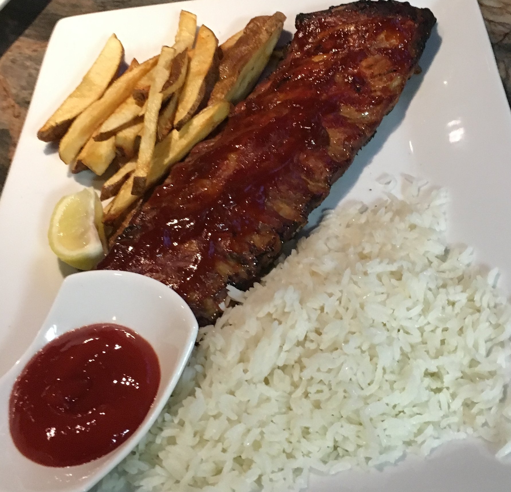 Baby Back Ribs with BBQ Sauce