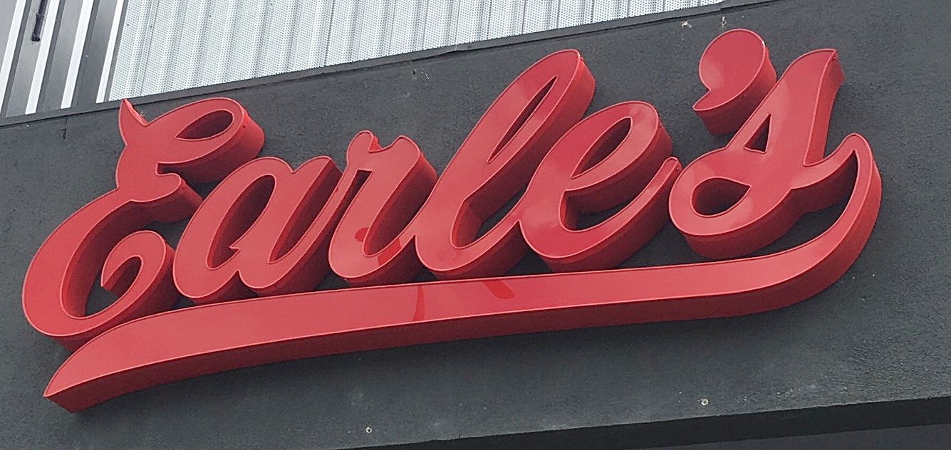 Earle's Grille, a 25 year old Urban Eatery has changed a good bit from the old days. There’s no seating inside anymore — this is fast-casual, order at the counter stuff with a standing rail to dine at along the outer window. You’ll also find a more truncated menu of longtime Earle’s hits, but don’t worry: the turkey chili, vegan options, and all-beef dogs haven’t gone anywhere.