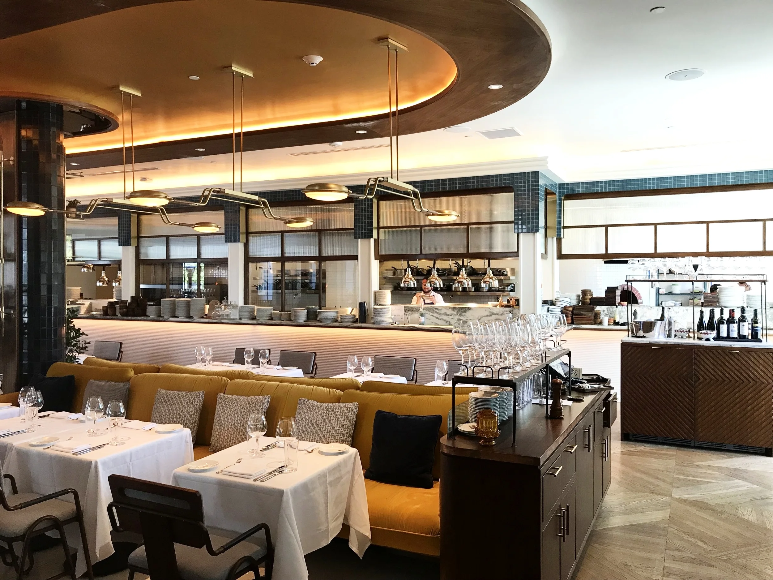 Dine at Lapeer's Viale Del Romani restaurant.