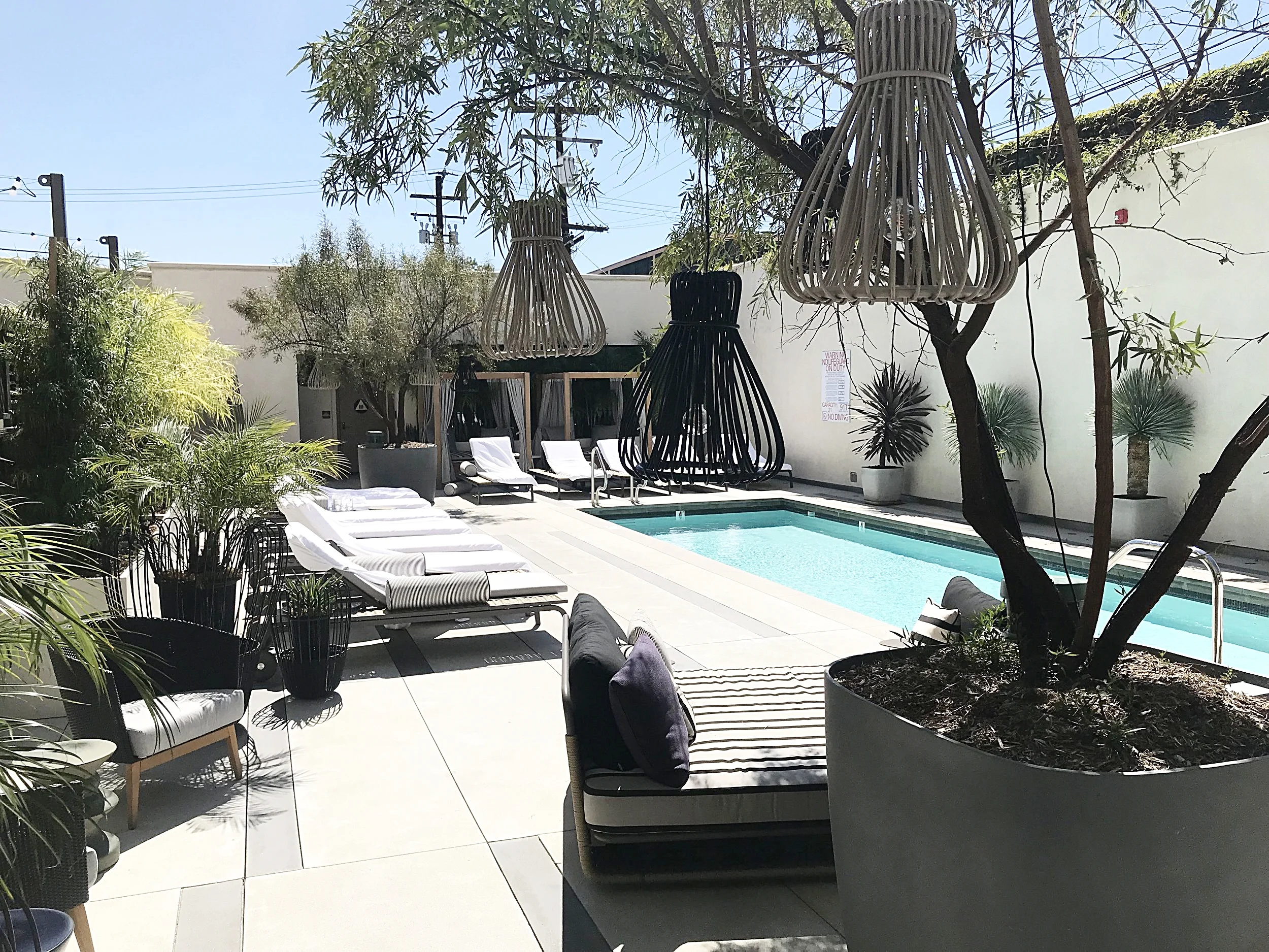 Get your tan on and lounge at the pool!