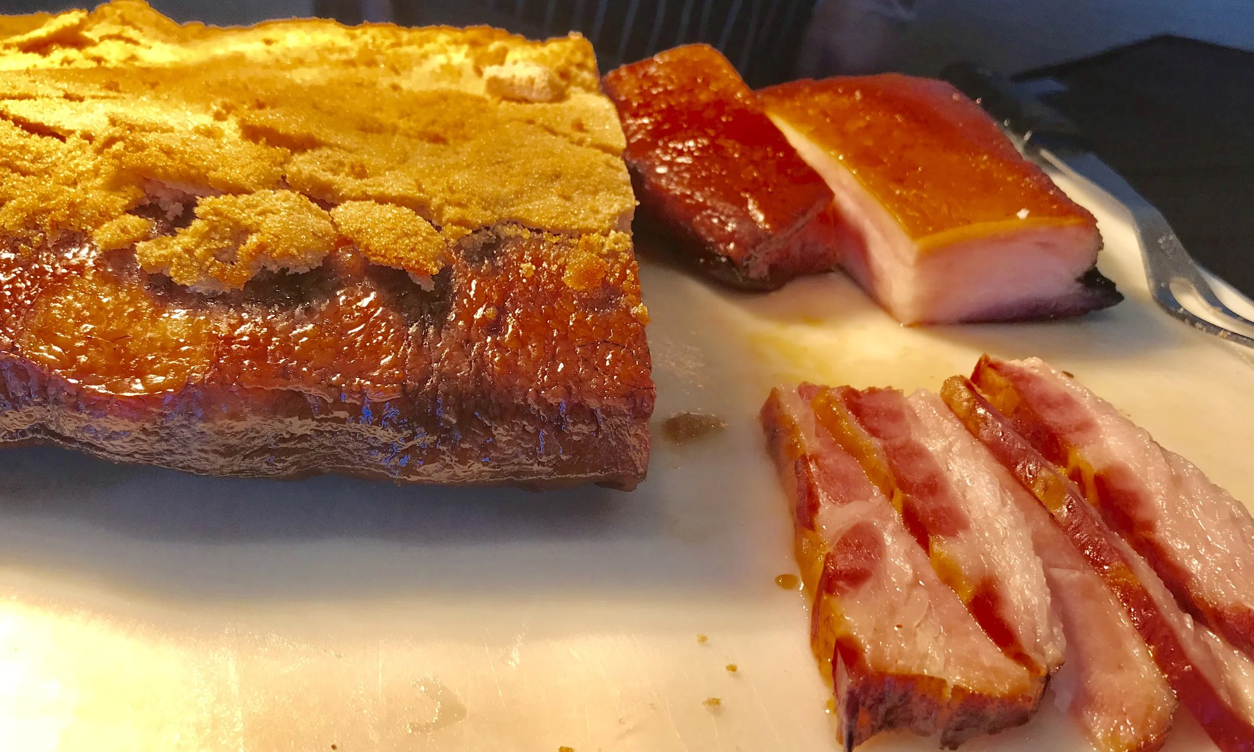 Brown Sugar Pork Belly Bacon. @HarrahsAtlanticCity