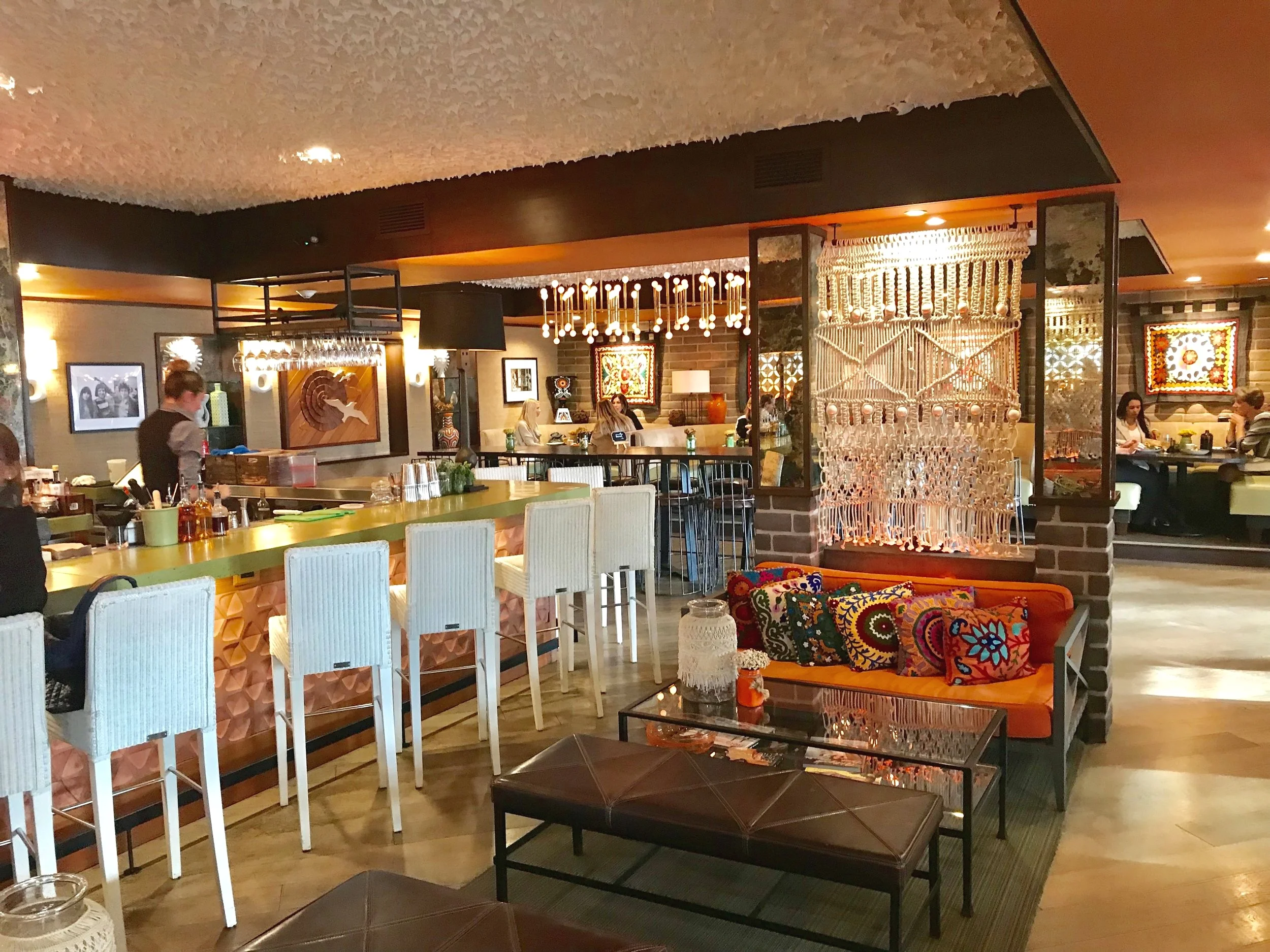 Cocktails anyone? The bar inside @TheFrontYard @TheGarland