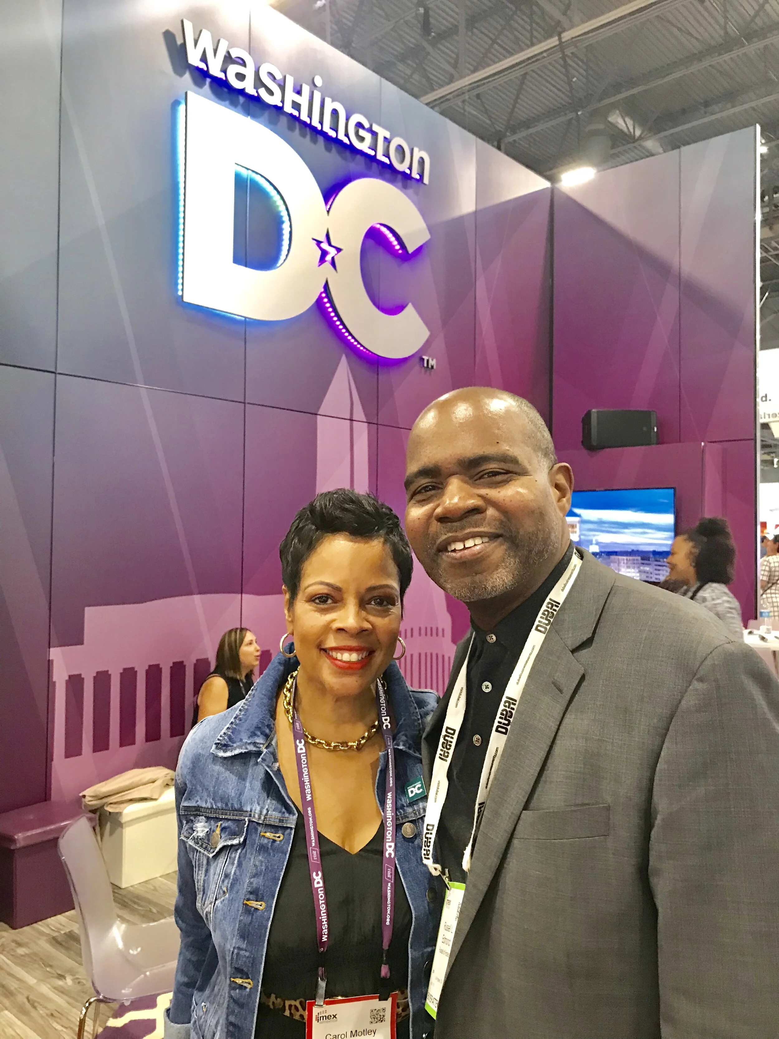 It’s been 15 years since I’ve seen Ms. Carol Motley - Director of Convention Sales for Destination DC @IMEX19
