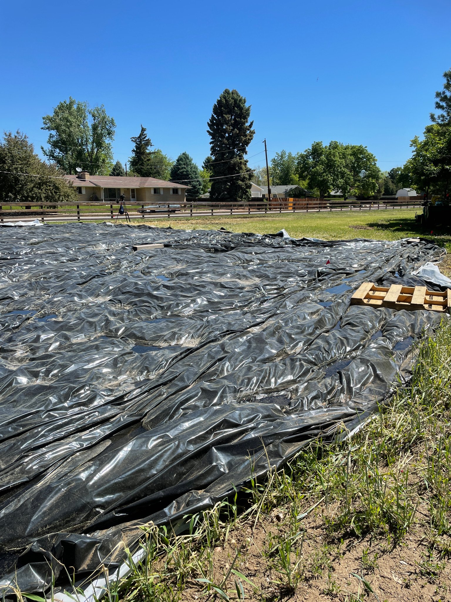 Silage tarp for 2 weeks