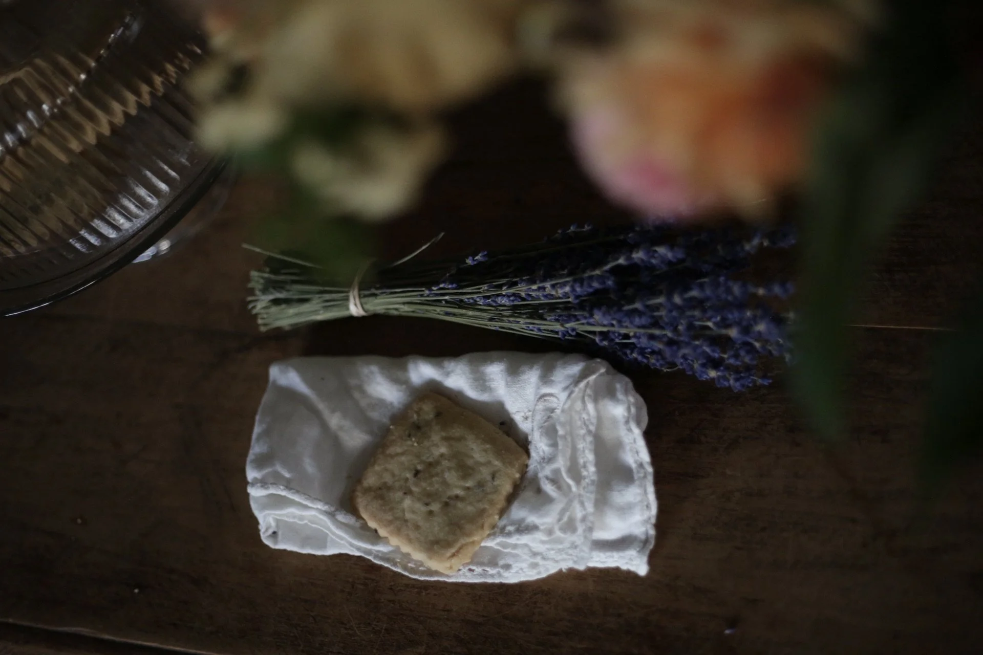 Lavender Shortbread Cookies