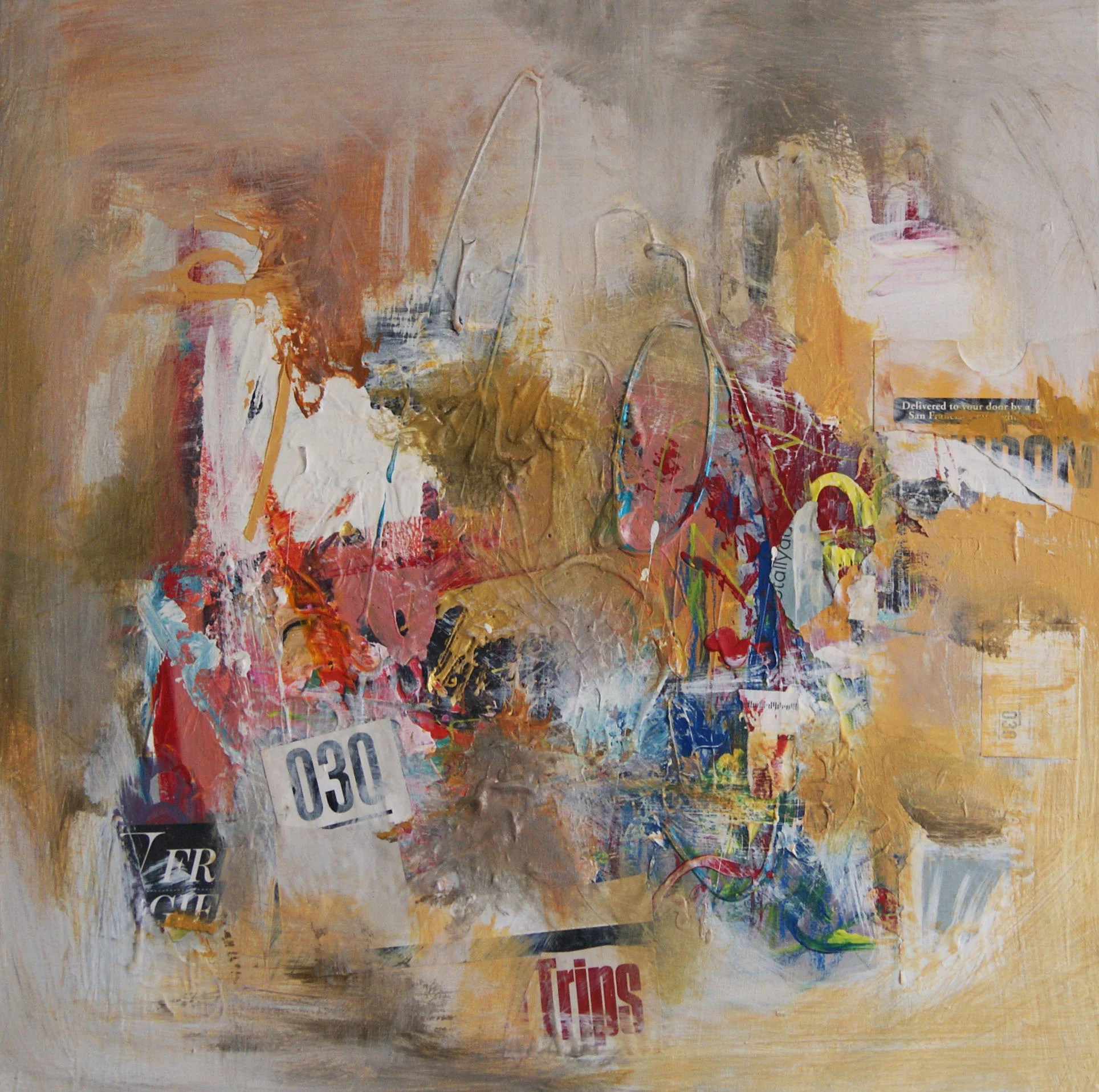 Freedom & Process 24"x24" Acrylic on Canvas