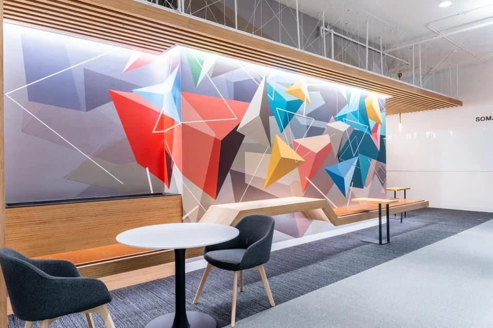  Mural in a private office SOMA 