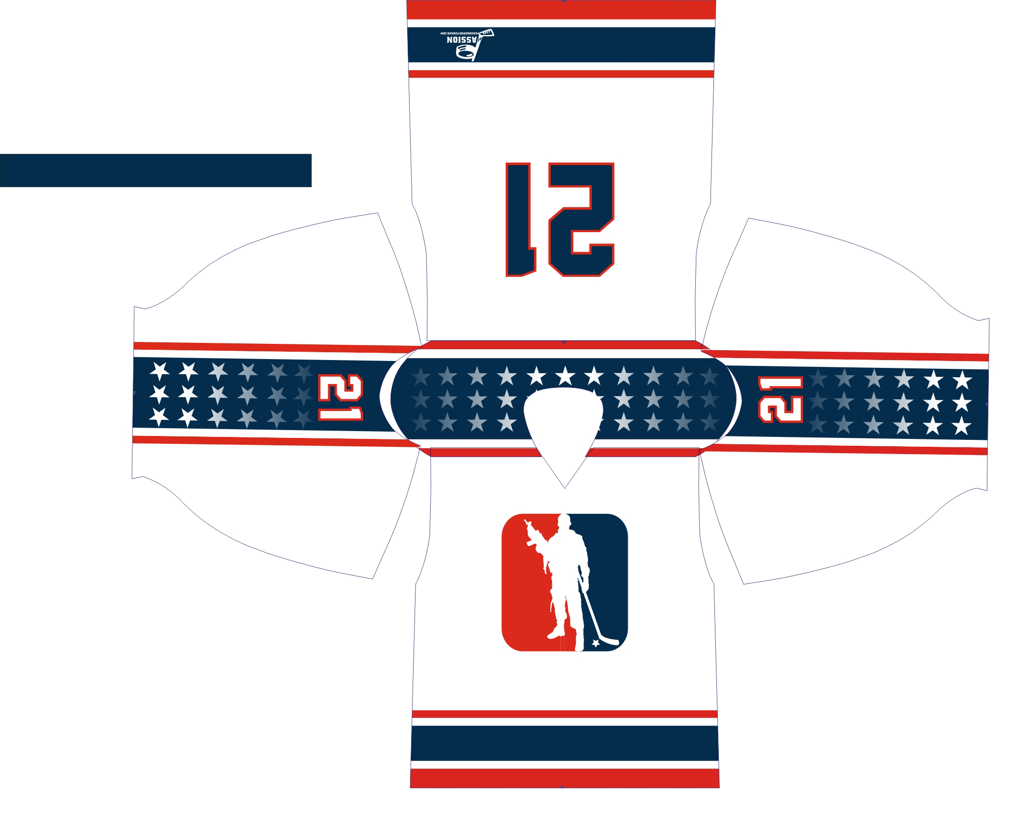 patriots hockey jersey