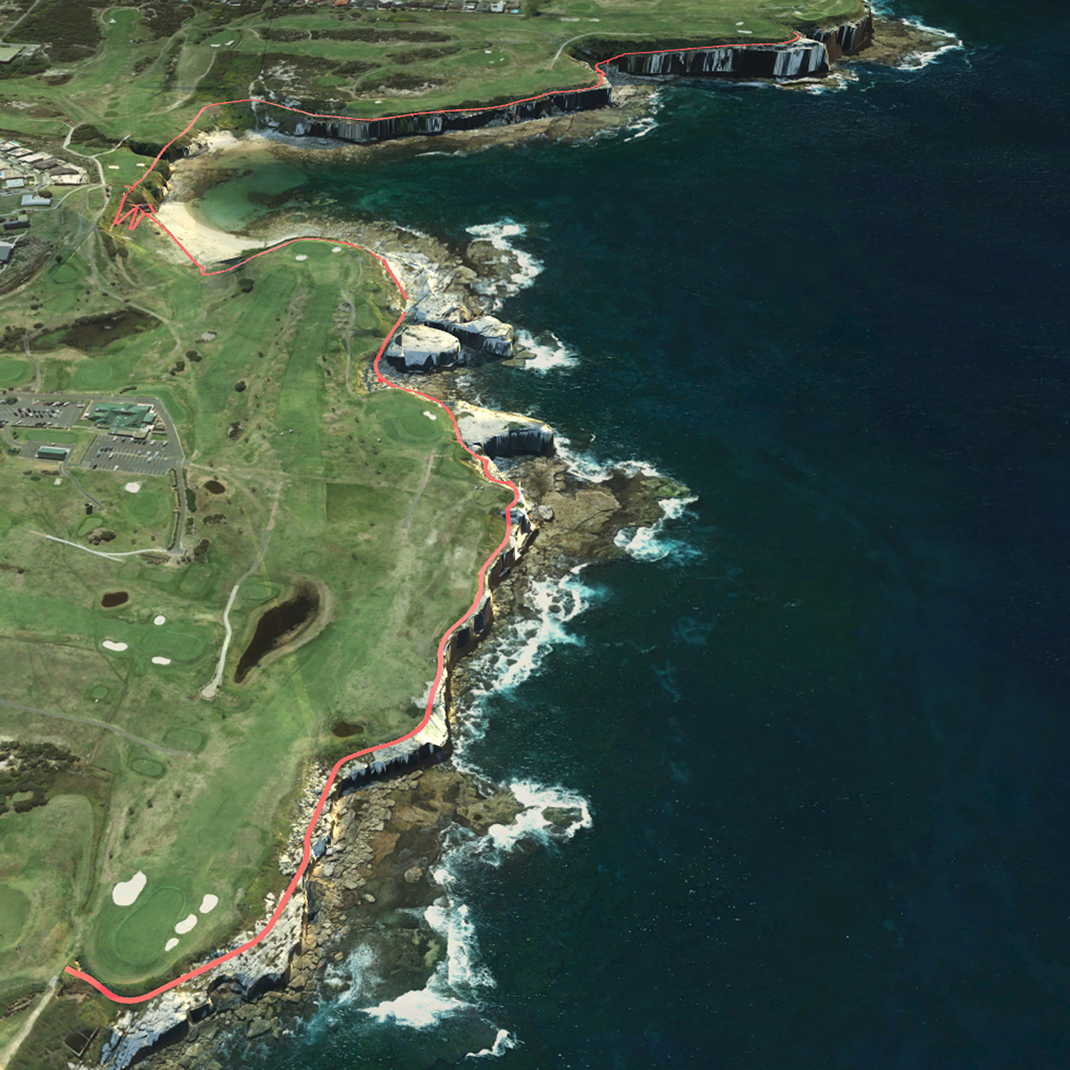 Coastal Walk 'The Coast' Golf Course Section