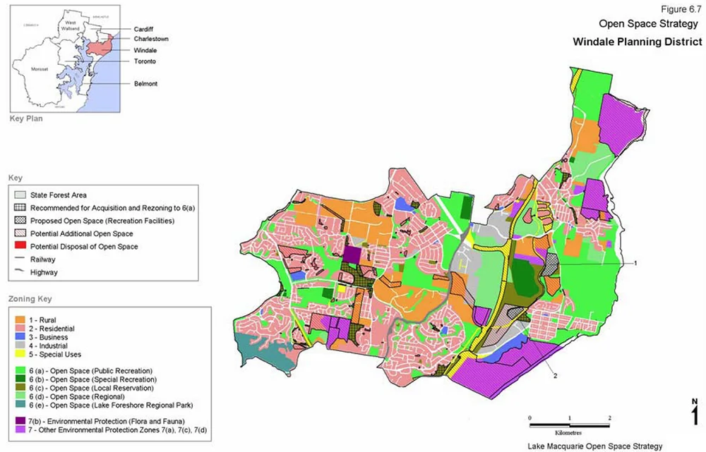 Lake Macquarie Council Map Lake Macquarie Open Space Strategy — Corkery Consulting