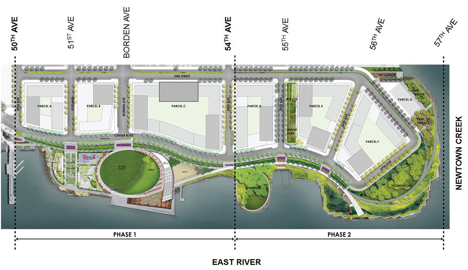 Hunter’s Point South Project Plan Source: New York City Economic Development Corporation