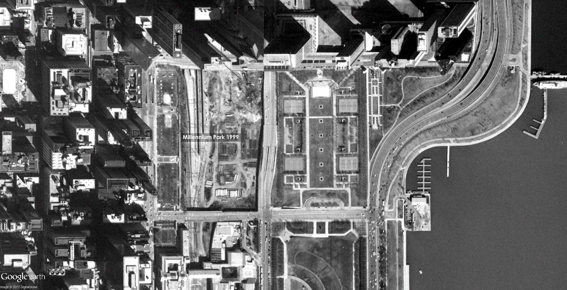 Millennium Park 1999Source: Google Earth