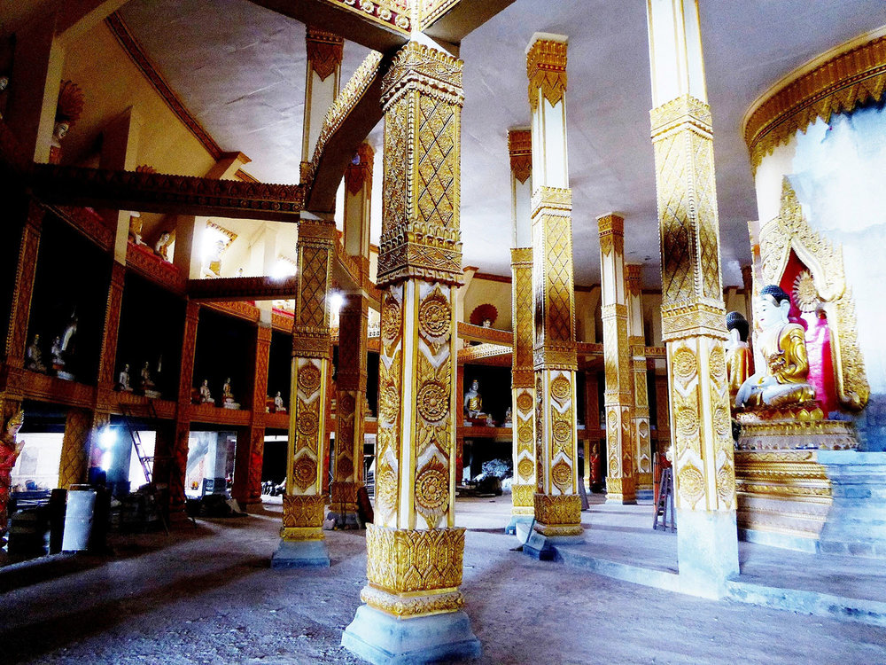 Pagoda interior