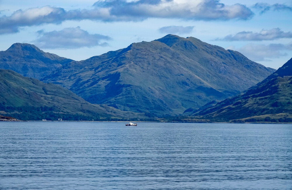 View from ferry between Armadale &amp; Malaig