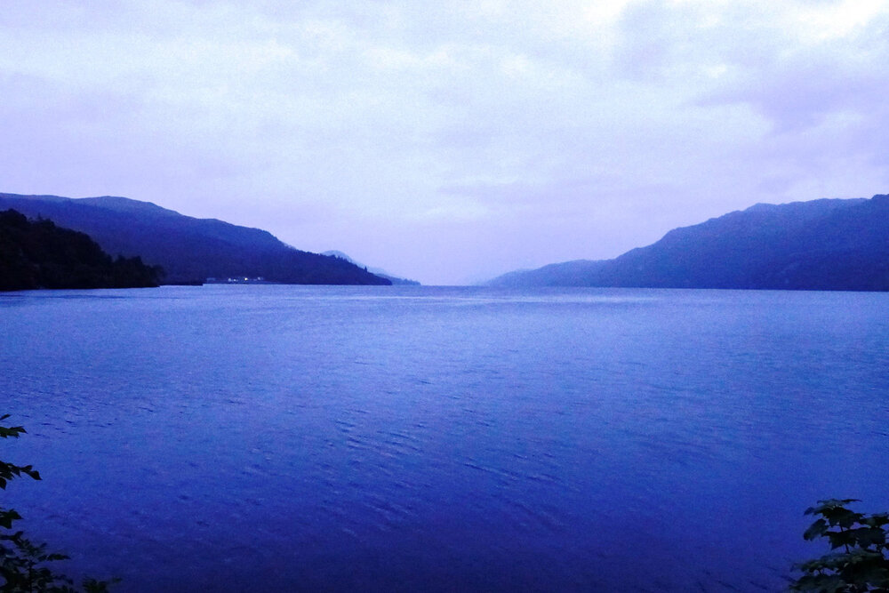 Loch Ness at twilight