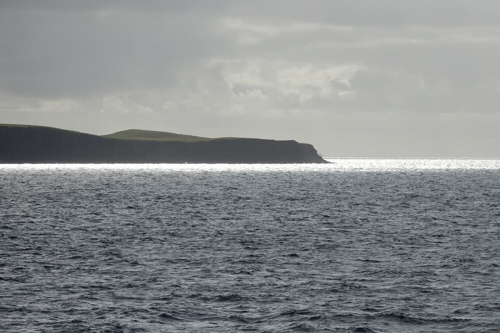 Light along coast of Isle of Skye
