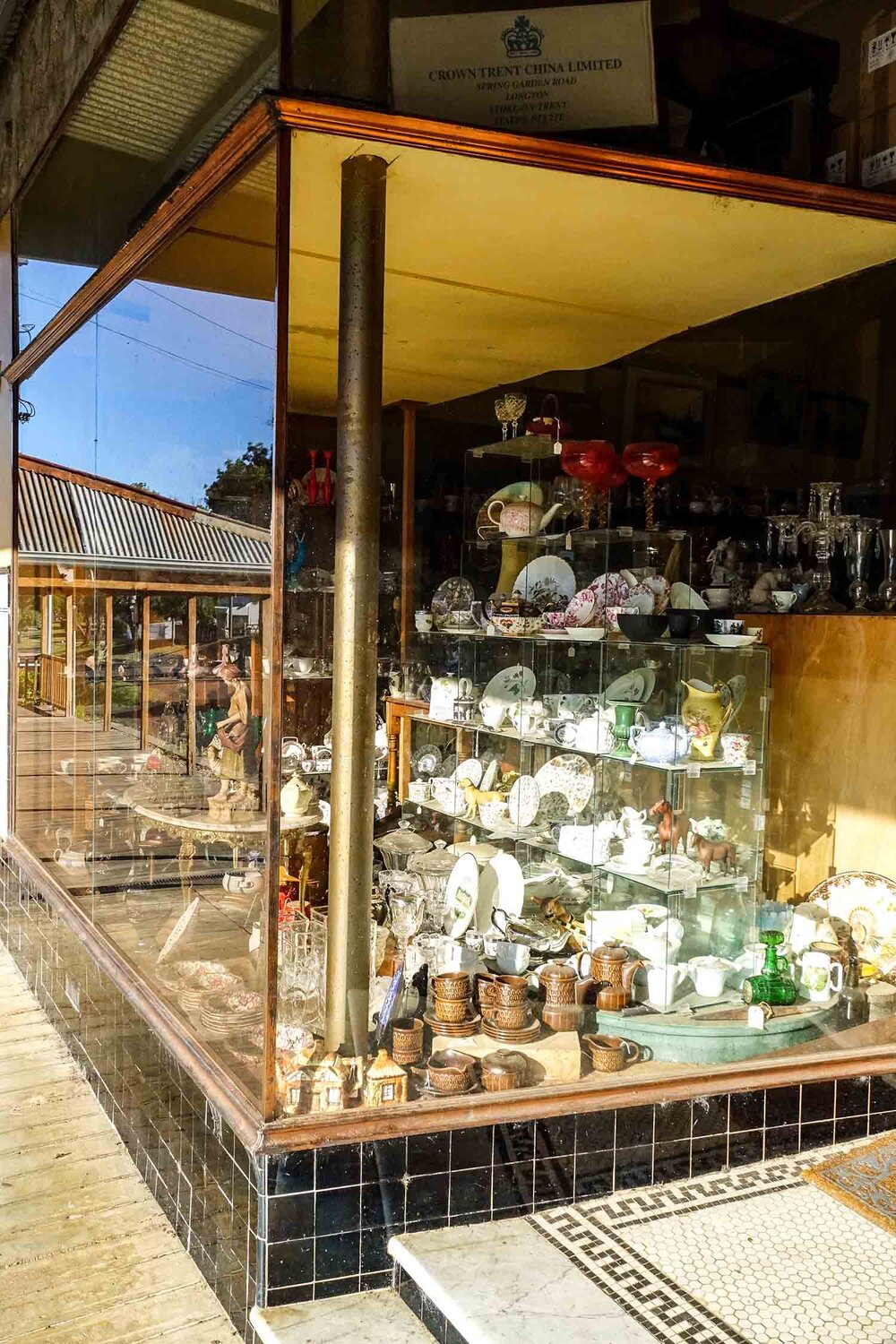 Storefront on main street of Nundle village