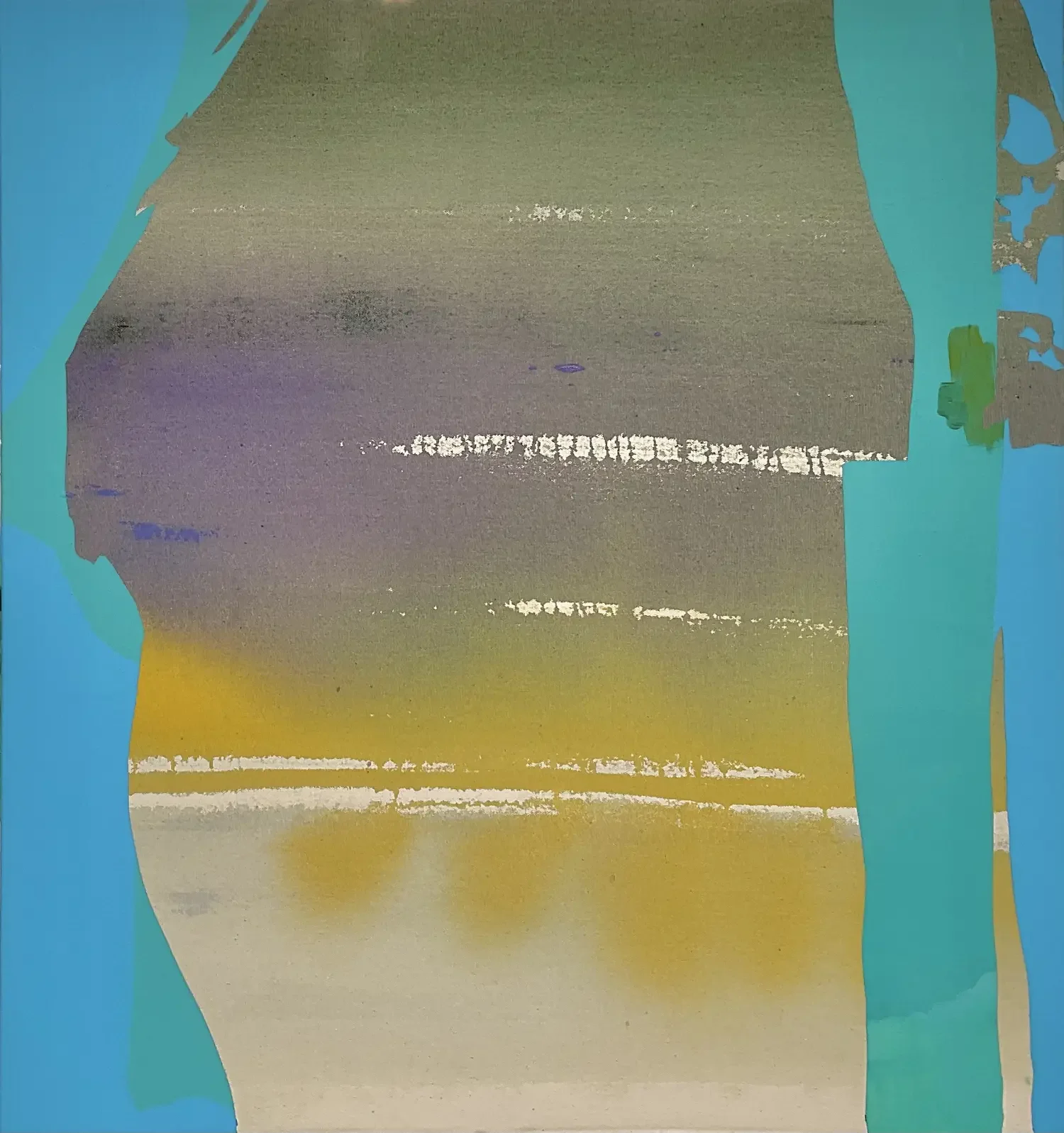 Clear Green Blue Yellow 2025
Acrylic on canvas
30” x 28”