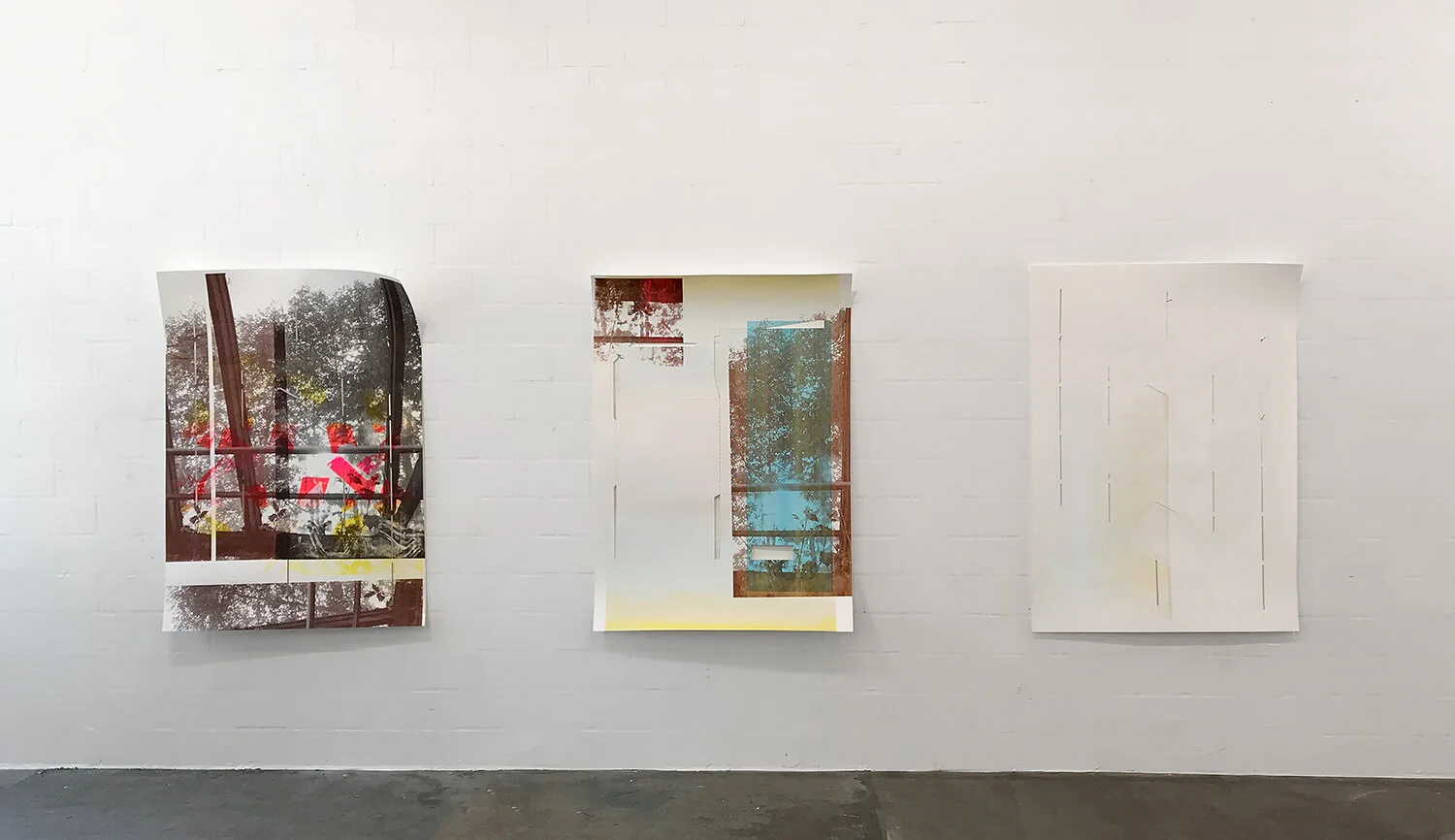 Fold and Gather installation view