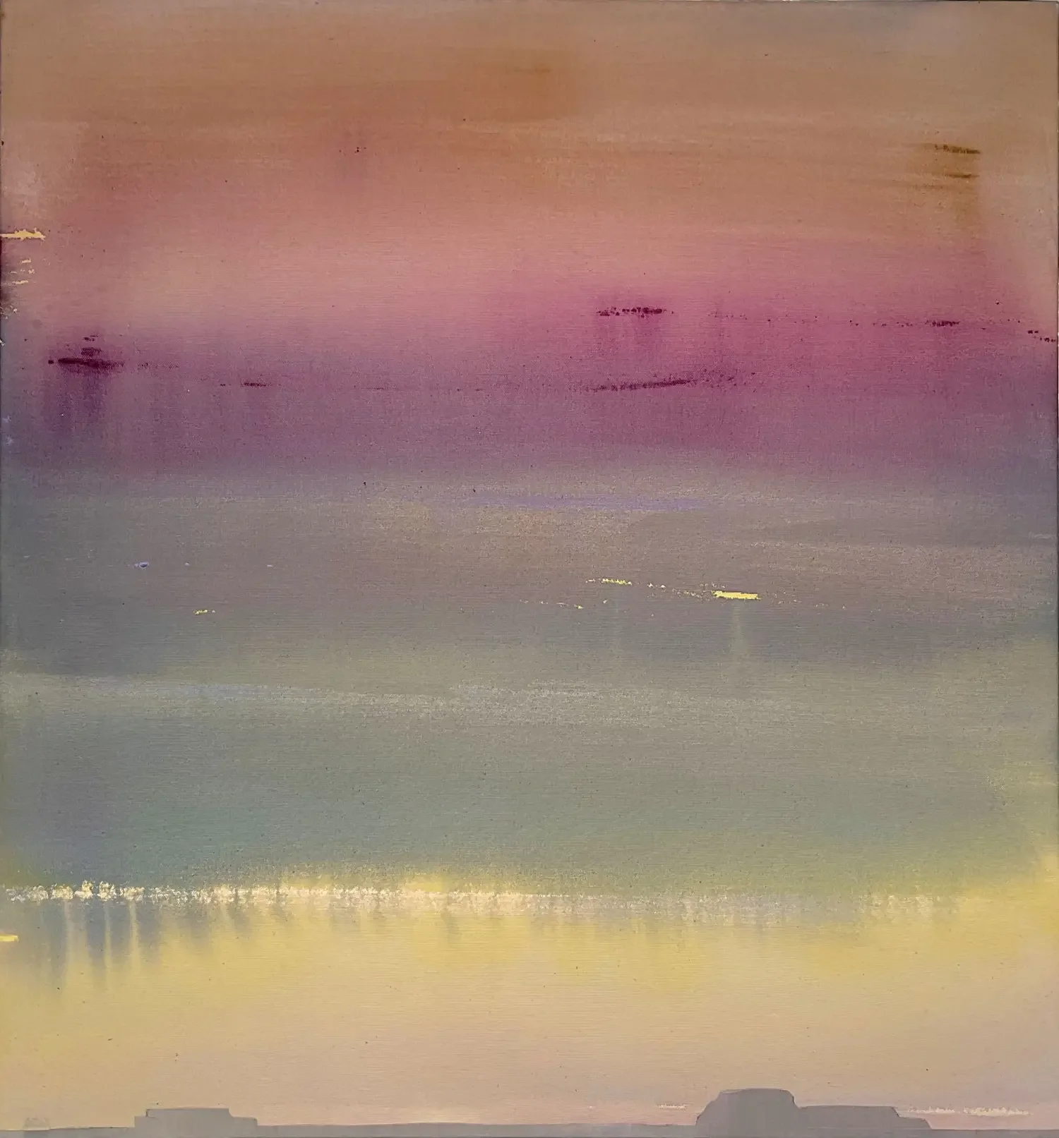 Clear Purple Orange Blue Yellow 2025
Acrylic on canvas
30” x 28”