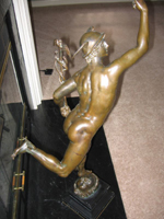 Mercury Sculpture (circa 1866)