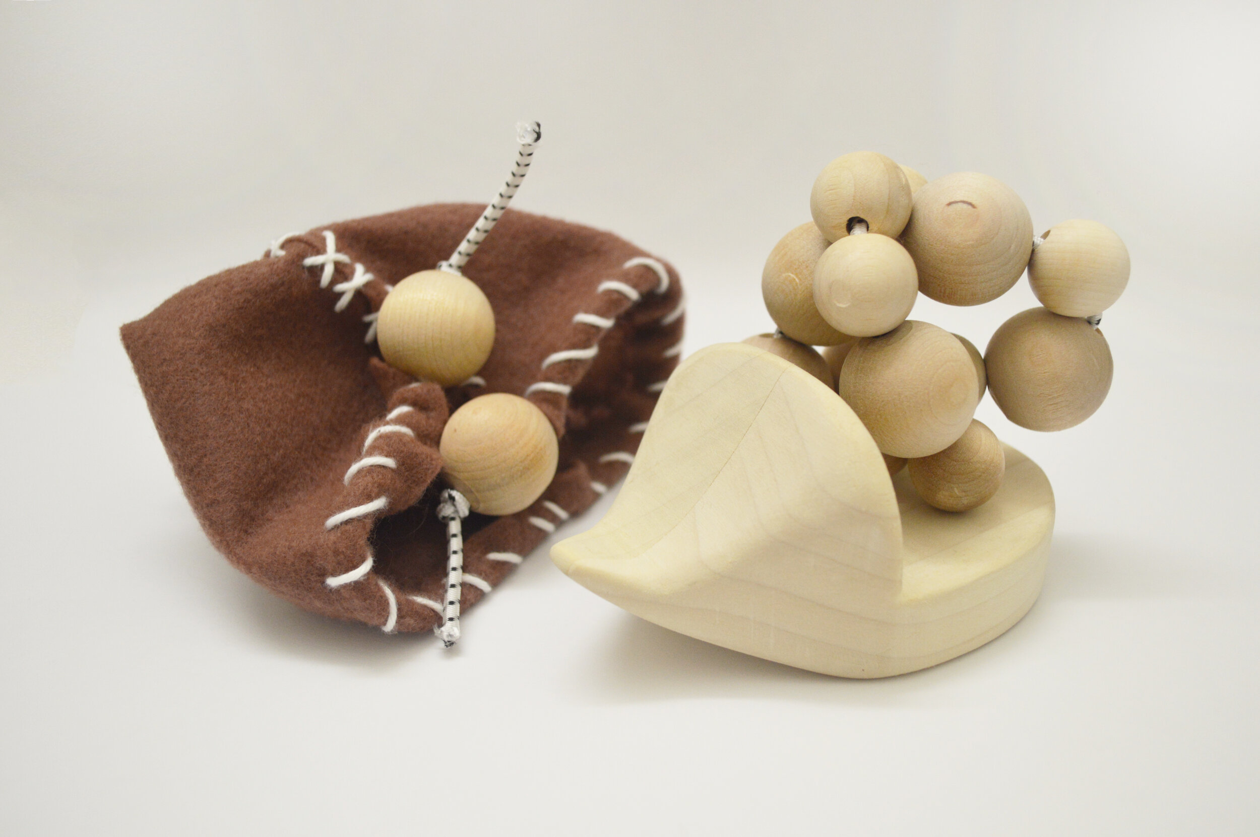 Hedgehog Rattle Teether