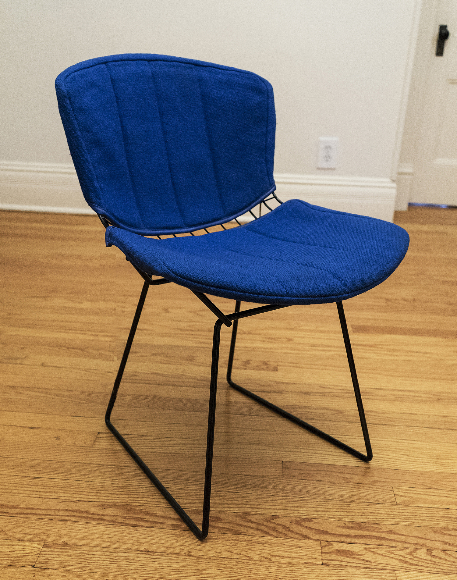 Original Harry Bertoia/Knoll Side Chair, with Full Seat Pad