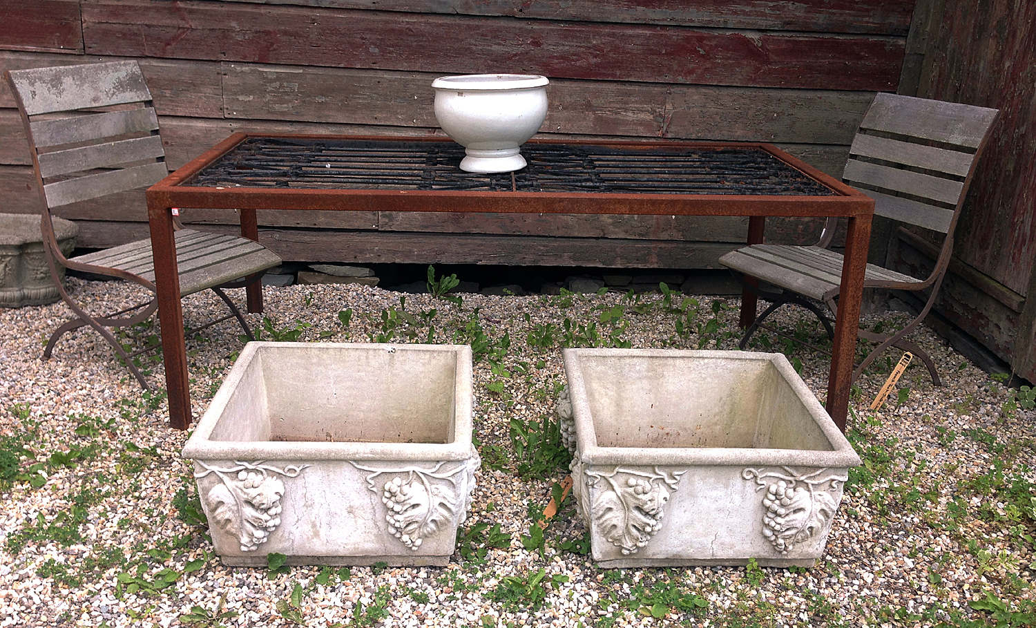 Iron Gate Table Repurposed