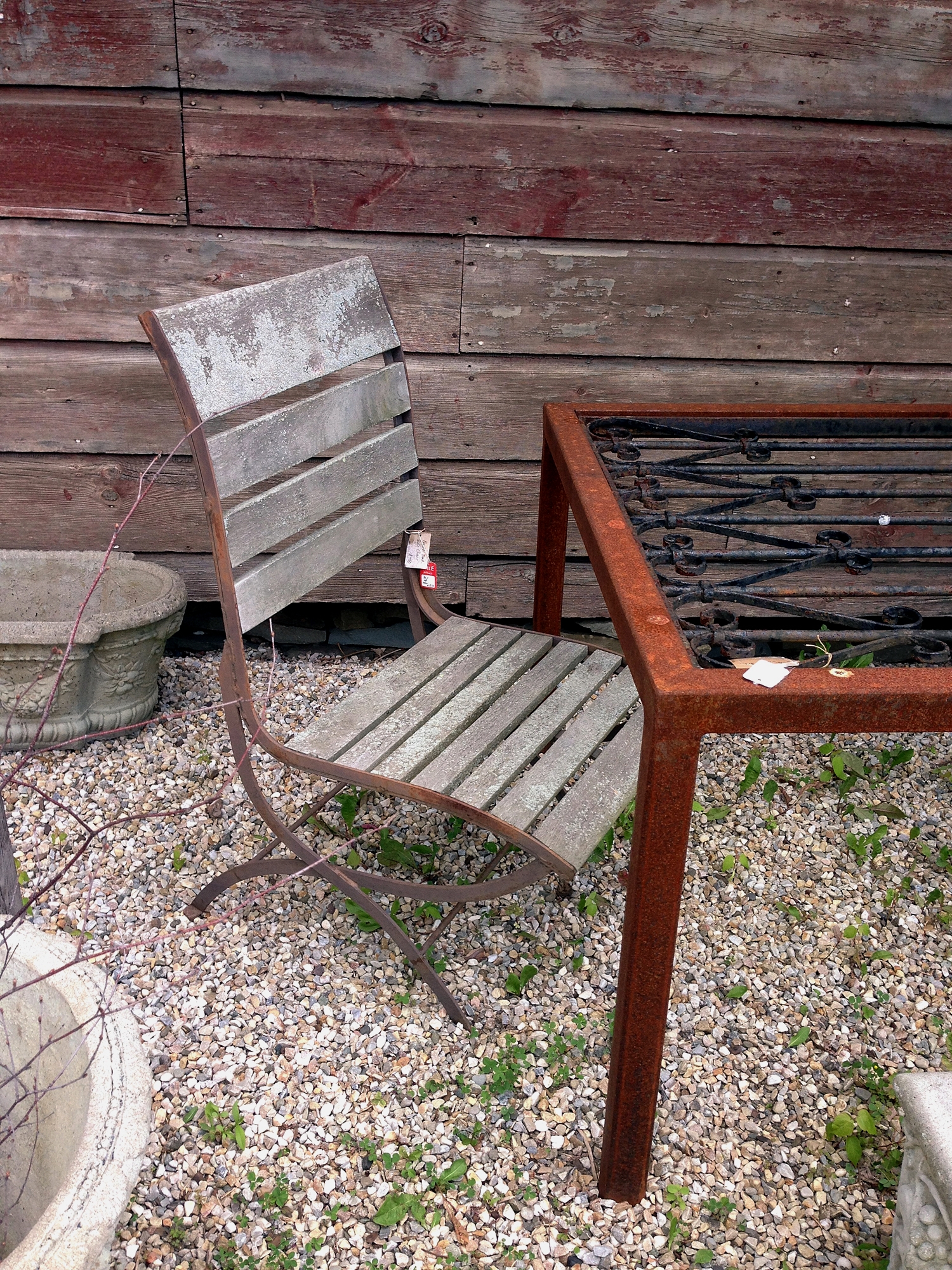 French Teak Side Chairs