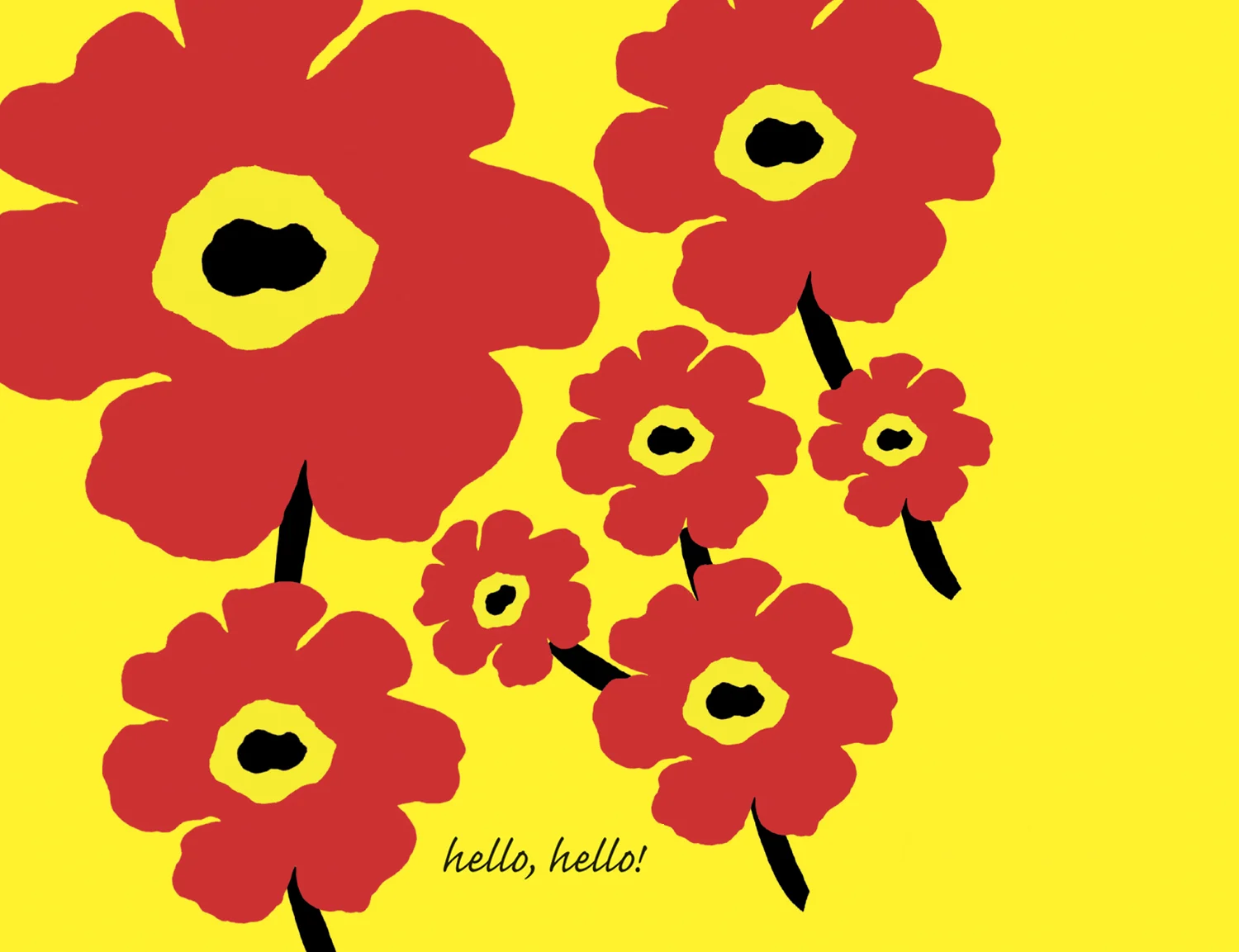 Flower Power Note Card (Copy)