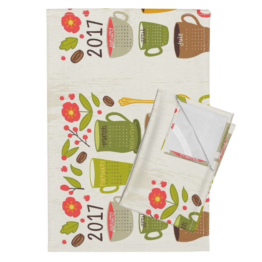 2017 Coffee Tea Towels