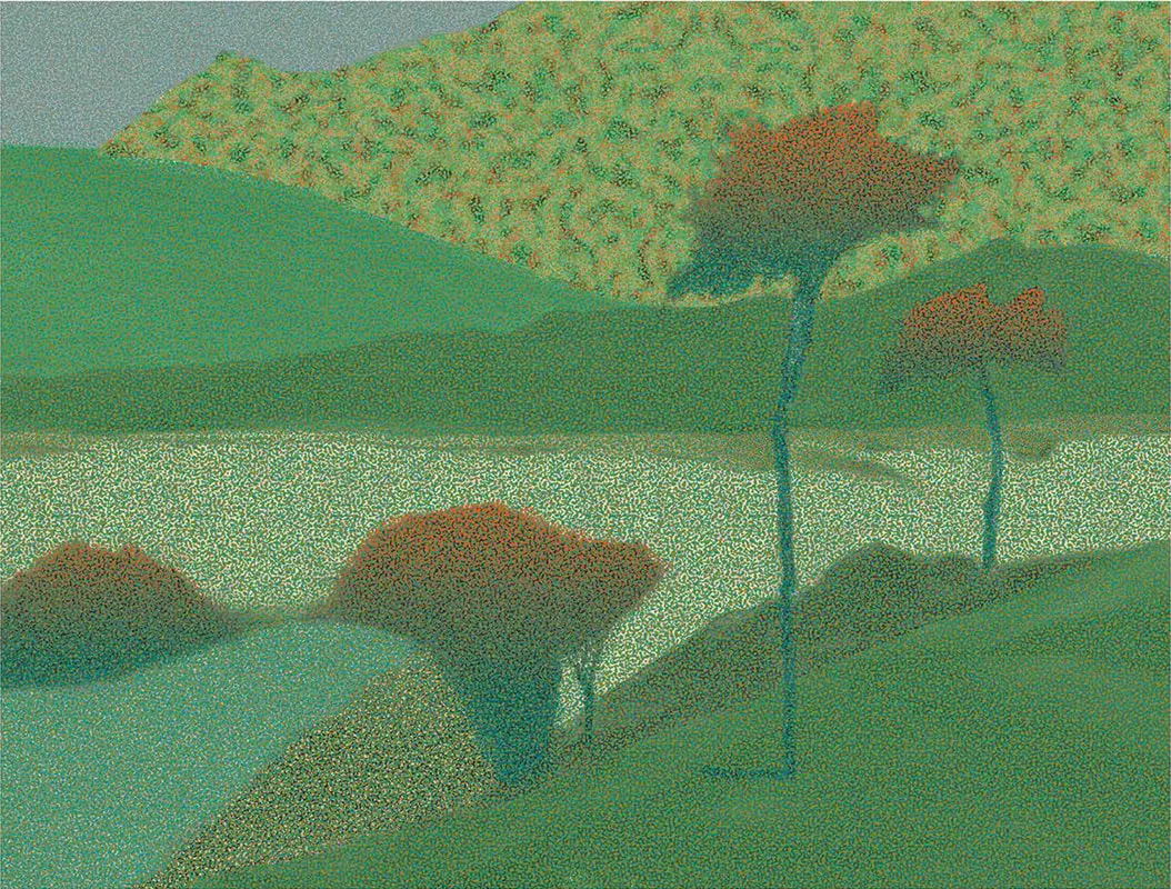 Milton Glaser, River. Image courtesy of artist.
