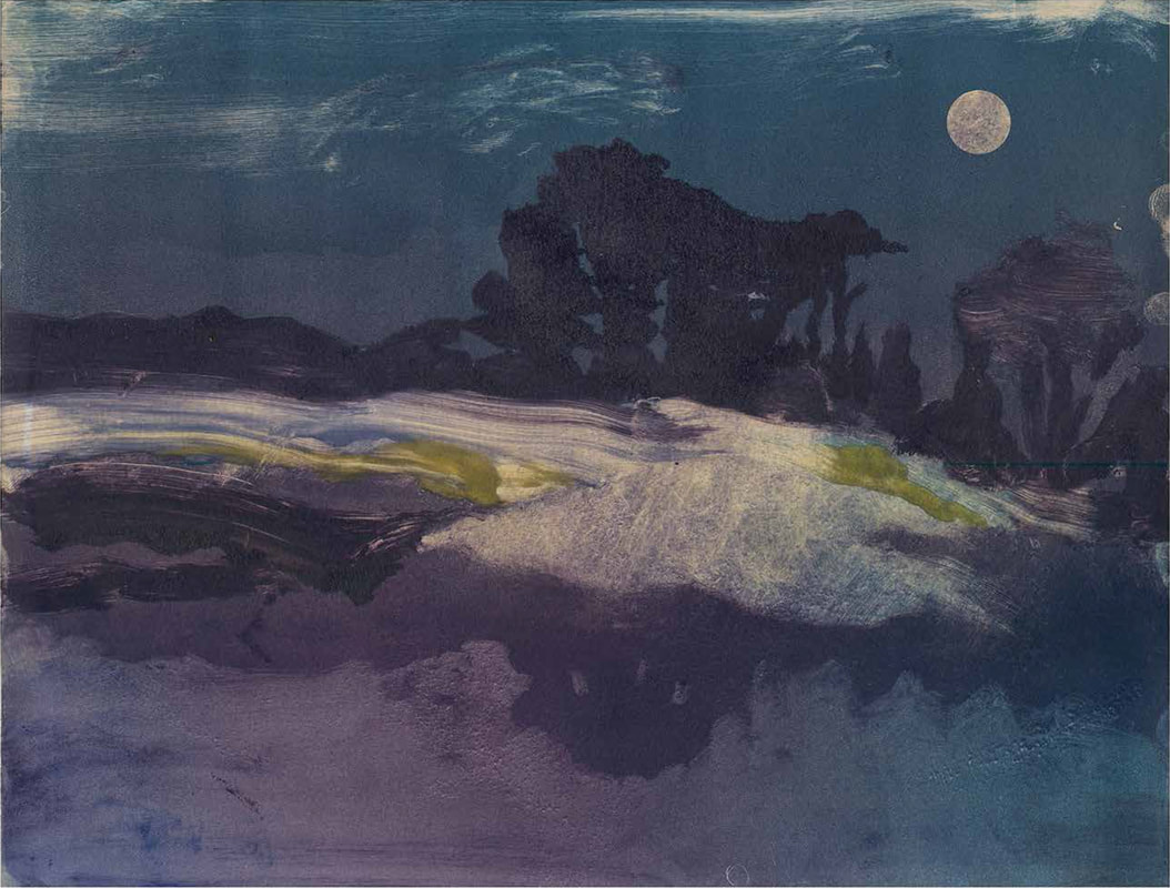 Night Landscape, Milton Glaser