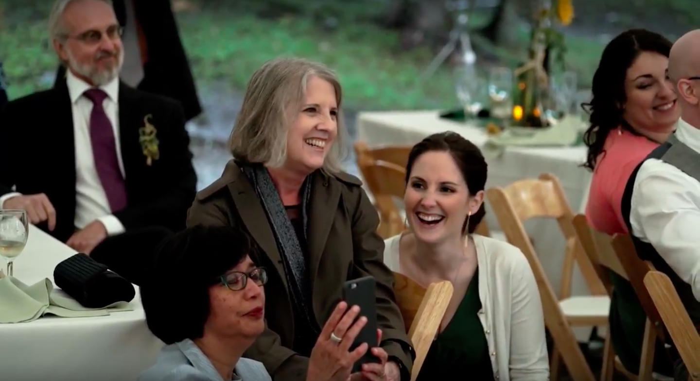 Loup Digital Co-Founder Emily with mom Patti in June 2015